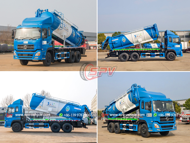 12,000 Litres Drain Vacuum Truck DONGFENG