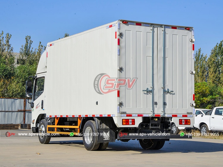 JMC 129 HP Box Truck - Rear Left