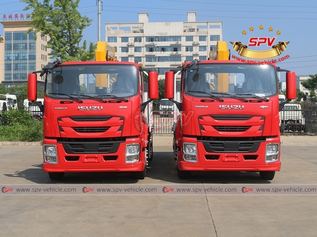 ISUZU 5 Ton Telescopic Boom Truck-mounted Crane