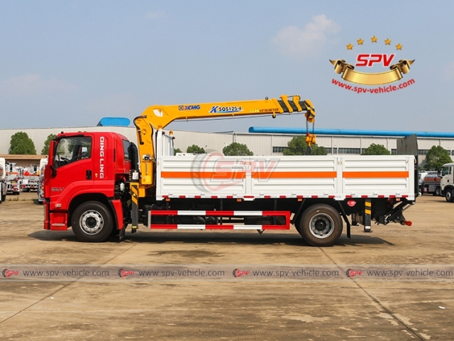 ISUZU 5 Ton Telescopic Boom Truck-mounted Crane