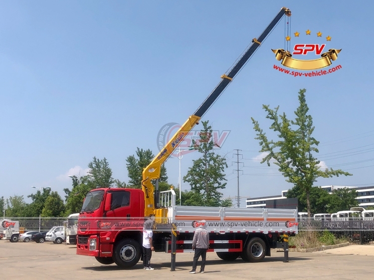 ISUZU 5 Ton Telescopic Boom Truck-mounted Crane