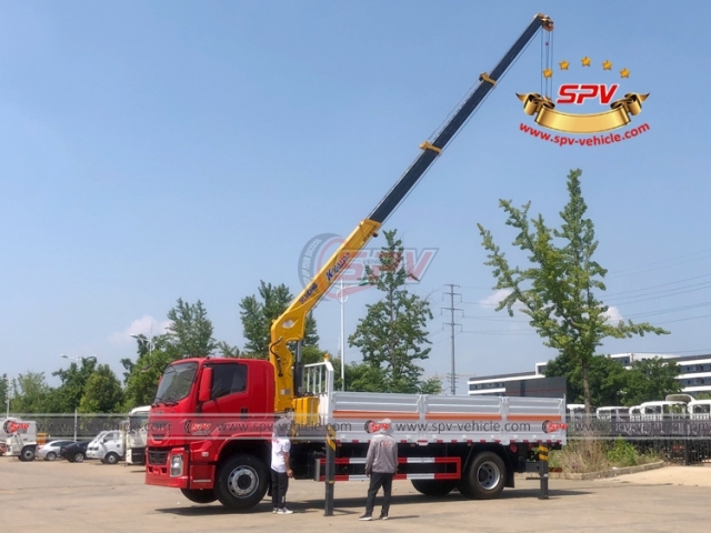 ISUZU 5 Ton Telescopic Boom Truck-mounted Crane