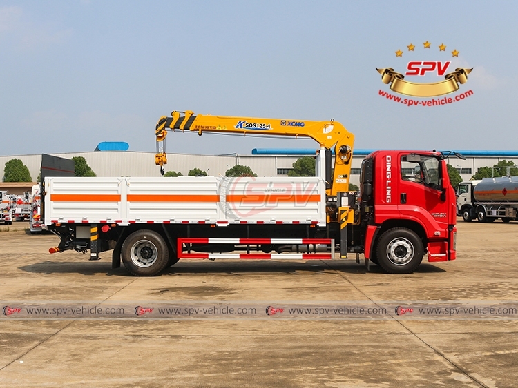 ISUZU 5 Ton Telescopic Boom Truck-mounted Crane