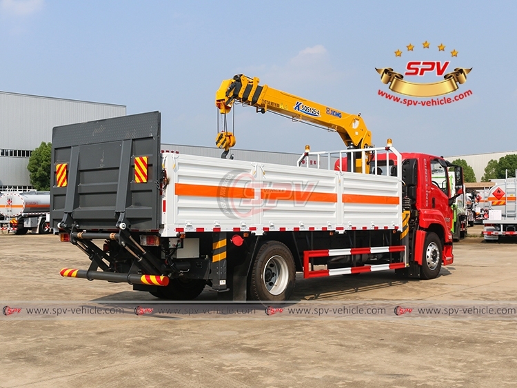ISUZU 5 Ton Telescopic Boom Truck-mounted Crane