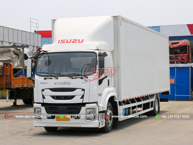 ISUZU 12 Ton Closed Van Truck