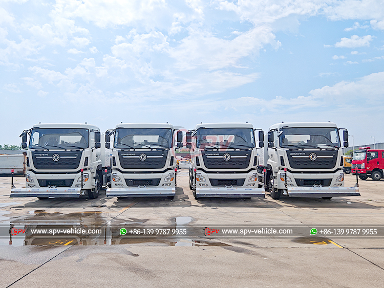 DONGFENG High Pressure Road Flushing Truck - Front