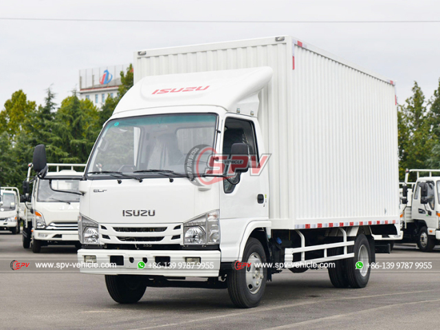 ISUZU 100P 2 Ton Goods Delivery Van Truck