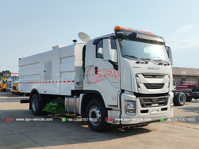 ISUZU 12 CBM Street Broom Truck