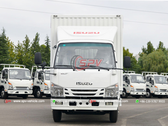 ISUZU 100P 2 Ton Goods Delivery Van Truck