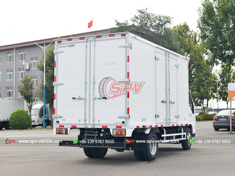 ISUZU 100P 2 Ton Goods Delivery Van Truck