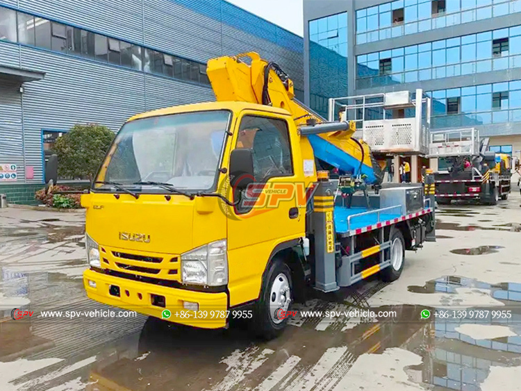 ISUZU Light Telescopic Working Platform