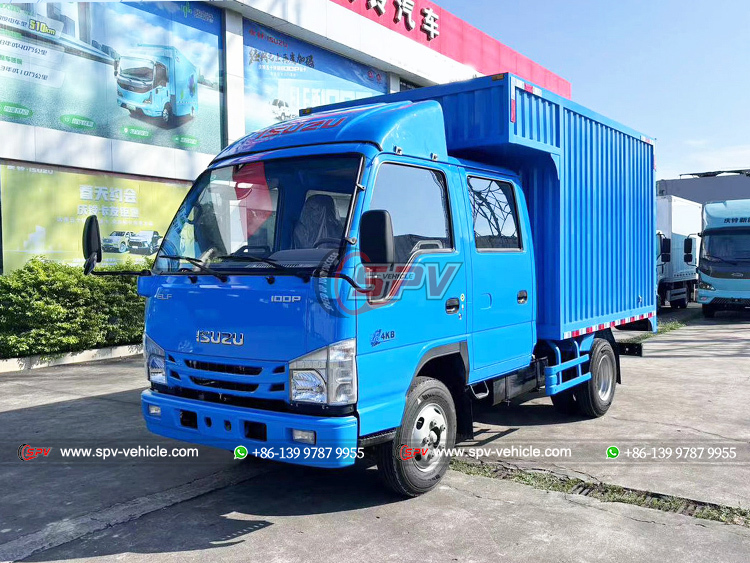 ISUZU 100P Double Cab Van Truck