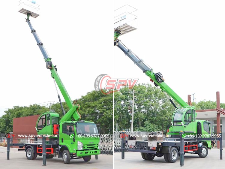 ISUZU 14-20M Telescopic Aerial Truck