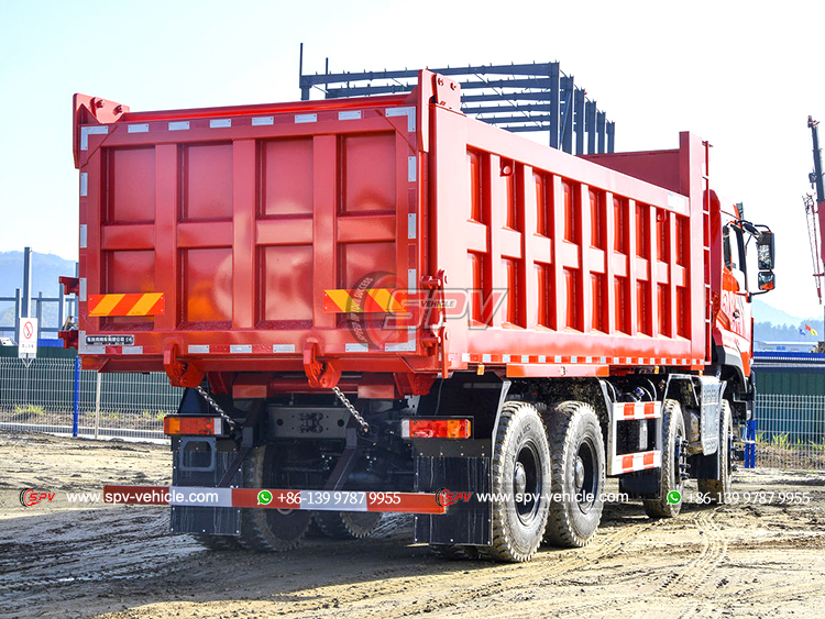 DONGFENG 8x4 Soil Hauling Truck - Rear Right