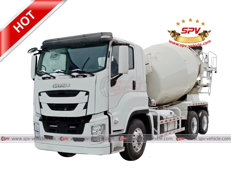ISUZU 10 CBM Concrete Mixer Truck
