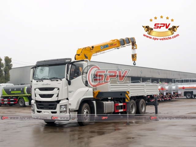 ISUZU 10 Ton Hydraulic Crane Truck