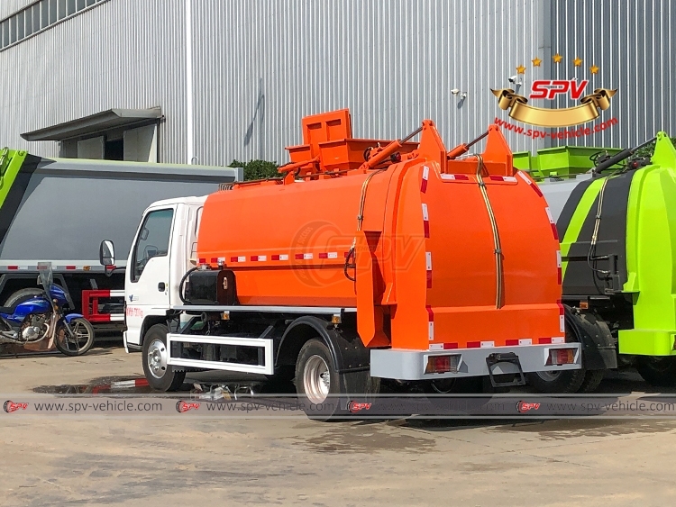 ISUZU 5 CBM Kitchen Waste Removal Truck