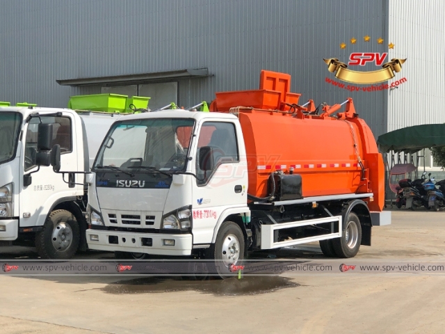 ISUZU 5 CBM Kitchen Waste Removal Truck