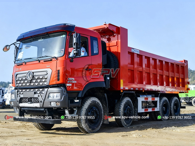 DONGFENG 8x4 Hydraulic Tipper Truck