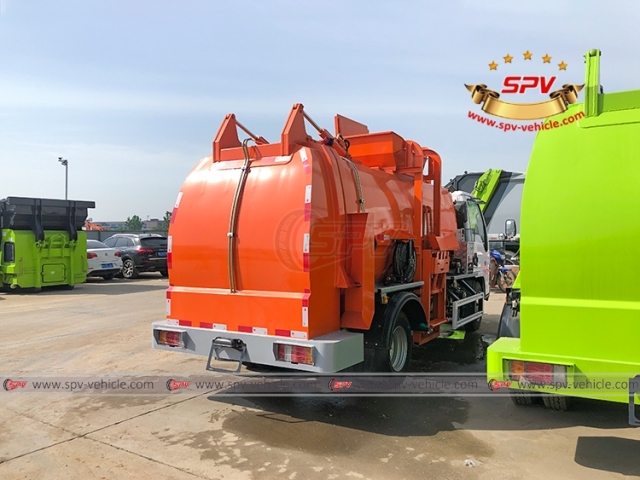 ISUZU 5 CBM Kitchen Waste Removal Truck