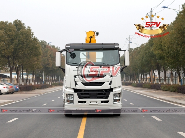ISUZU 10 Ton Hydraulic Crane Truck