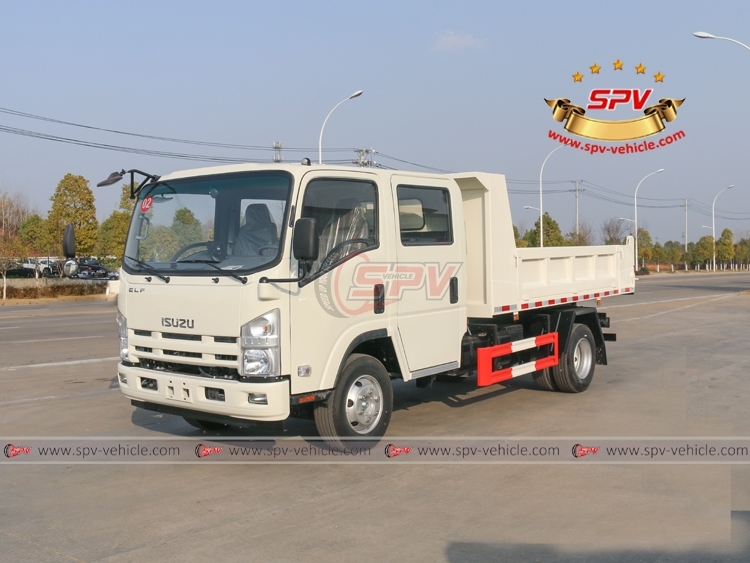 ISUZU  Double Cab Sand Tipper Truck