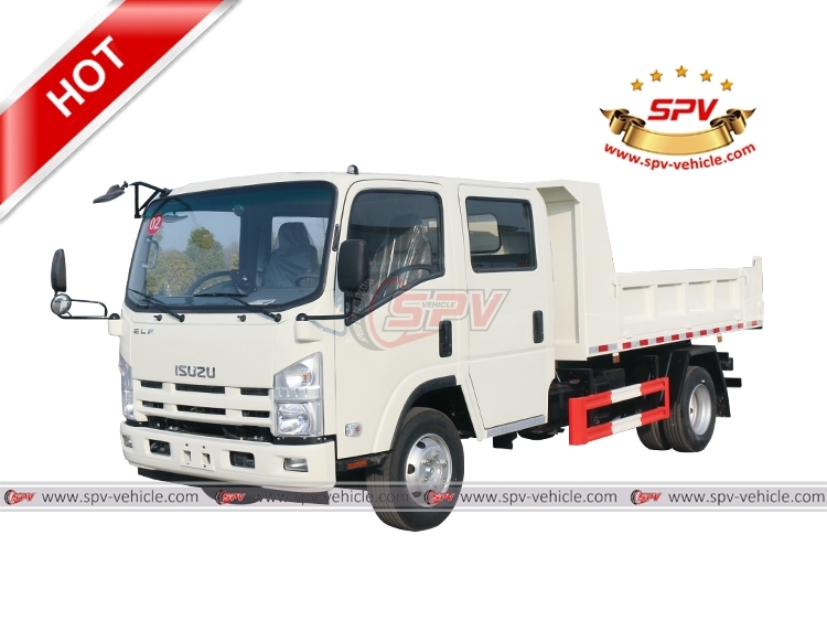 ISUZU  Double Cab Sand Tipper Truck