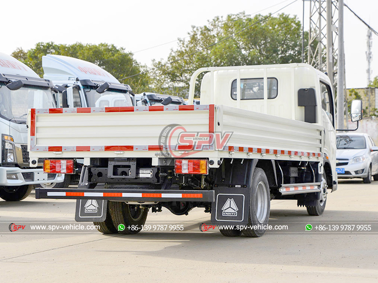 HOWO 2-4 Ton Goods Hauling Vehicle - Rear Right