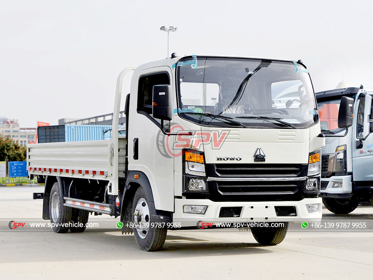 Howo 4x2 Cargo Lorry - Front Right