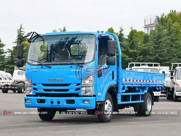 ISUZU KV100 Goods Transport Truck - Front Left