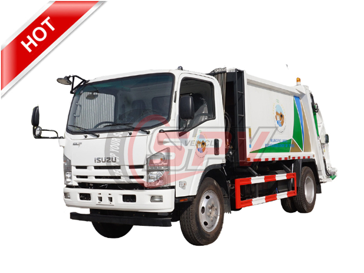 ISUZU 8 CBM Junk Compactor Truck