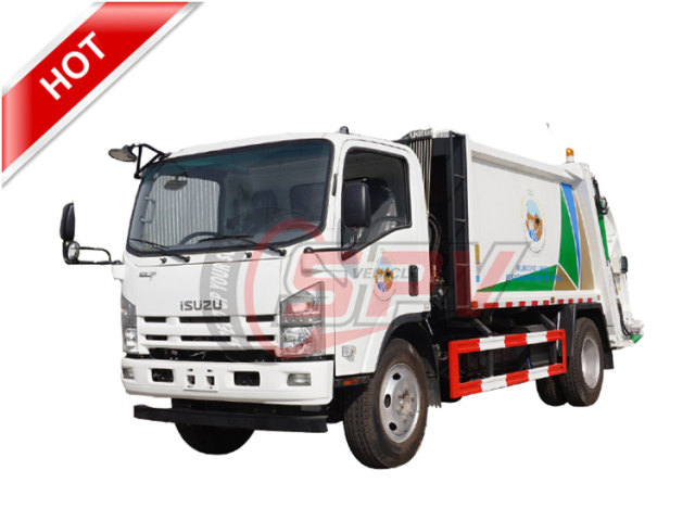 ISUZU 8 CBM Junk Compactor Truck