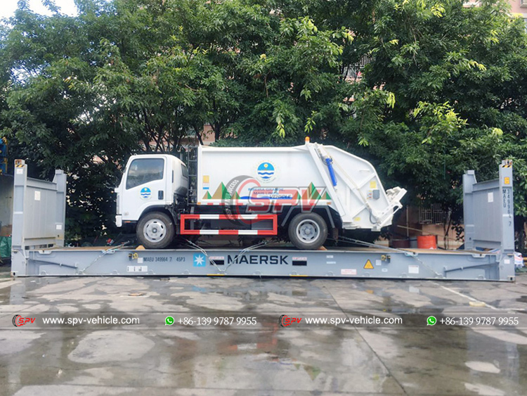 ISUZU 8 CBM Junk Compactor Truck