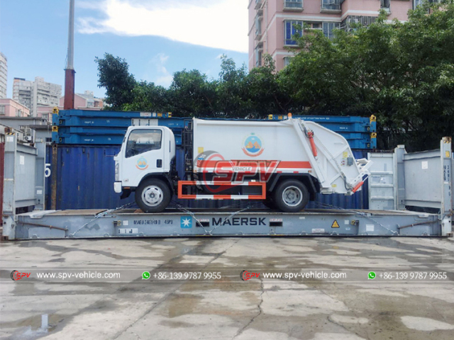 ISUZU 8 CBM Junk Compactor Truck