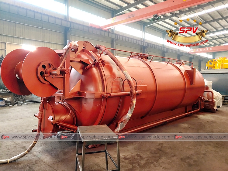 13,500 Litres Sewage Jetting Tank SKD