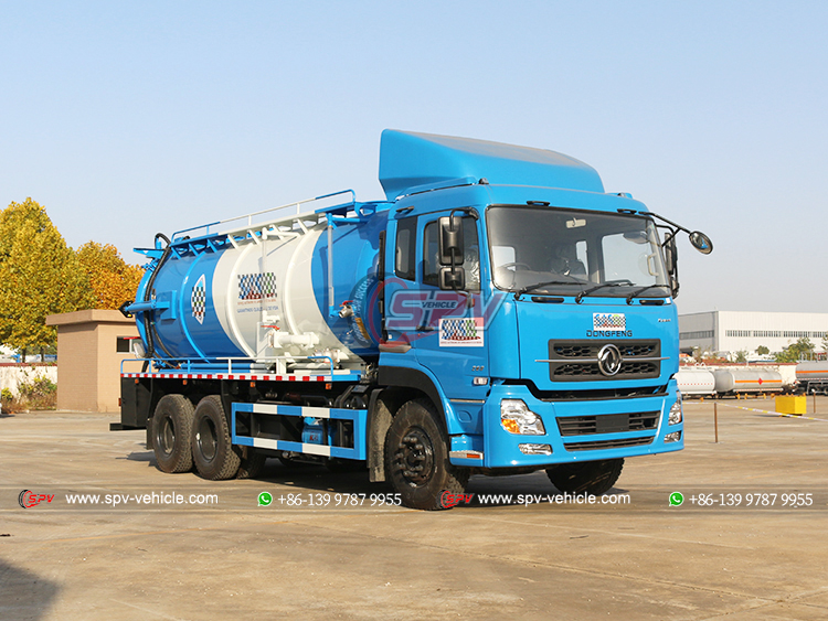16,000L Combined Drain Disposal and Jetting Truck to Mozambique in 2023