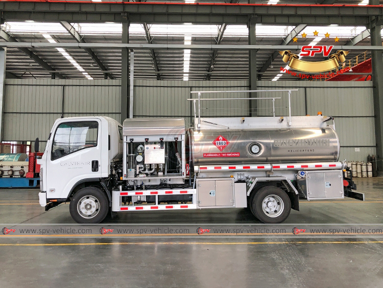ISUZU 5,000L Fuel Dispensing for Helicopter - Left