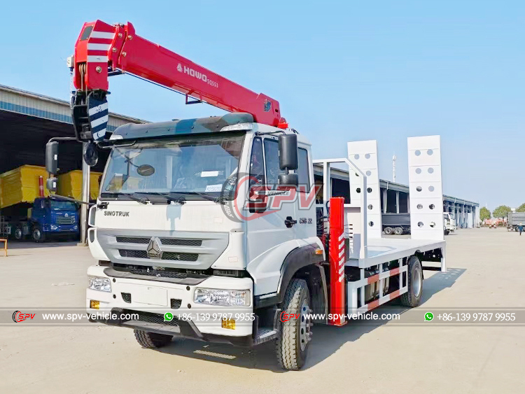 ISUZU Road Wrecker Truck with Crane