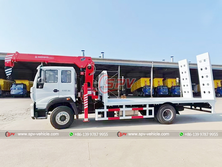 ISUZU Road Wrecker Truck with Crane