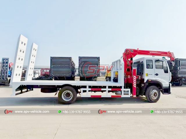 ISUZU Road Wrecker Truck with Crane