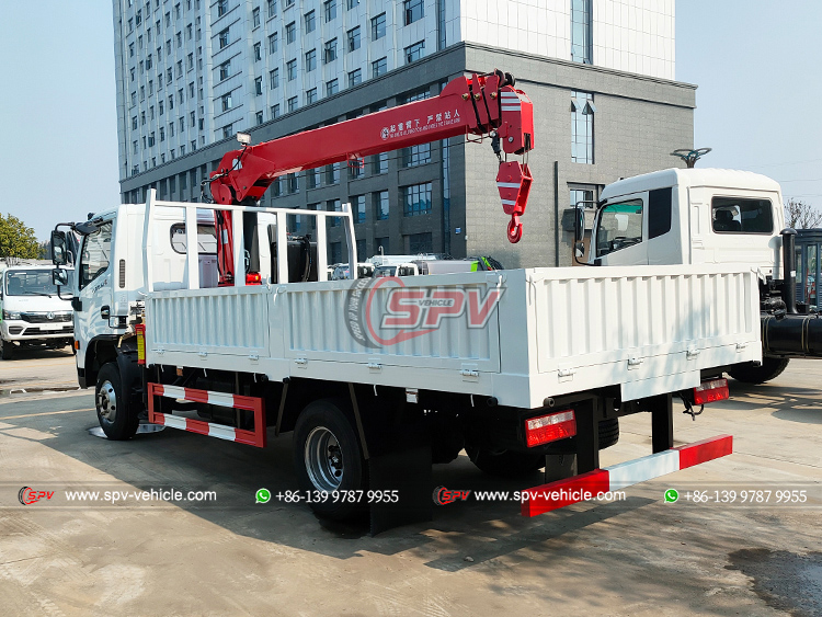 DONGFENG Cargo Crane Truck - Rear Left