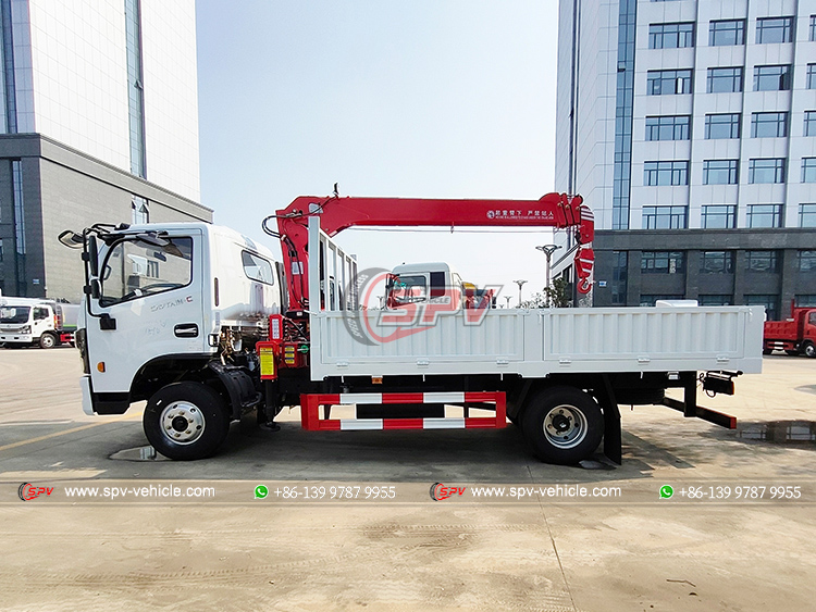 DONGFENG Light Truck Mounted Crane - Left