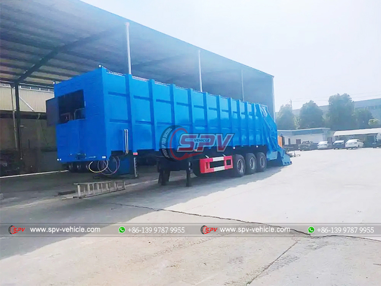 SPV 24 CBM Organic Waste Compactor Trailer