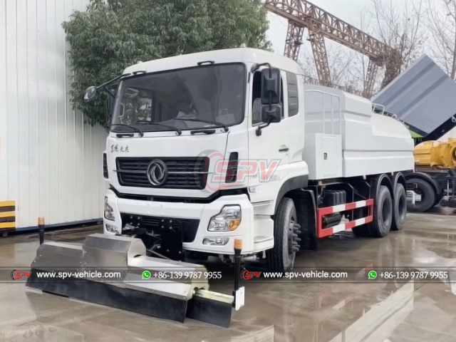 DONFENG 10,000L High-pressure Road Jetting Truck