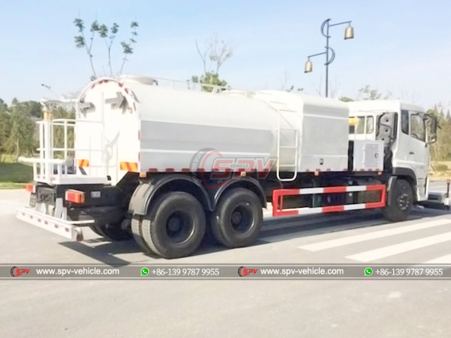 DONFENG 10,000L High-pressure Road Jetting Truck