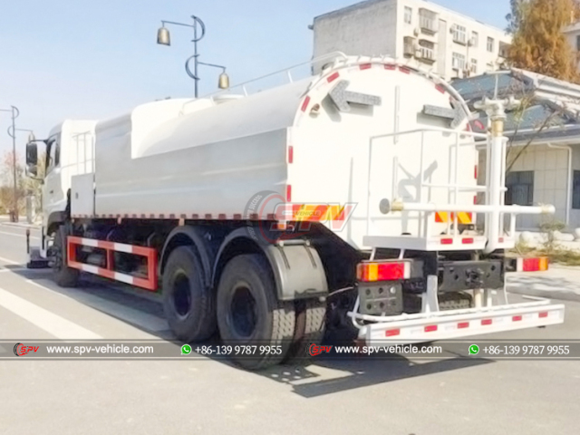 DONFENG 10,000L High-pressure Road Jetting Truck