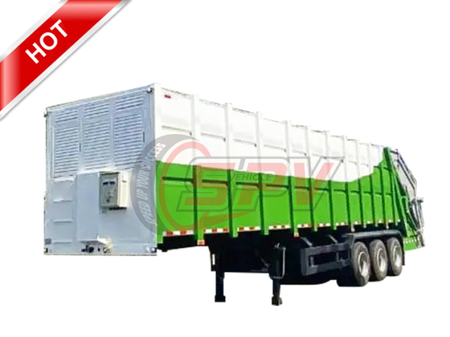 SPV 24 CBM Garbage Compactor Semi-trailer