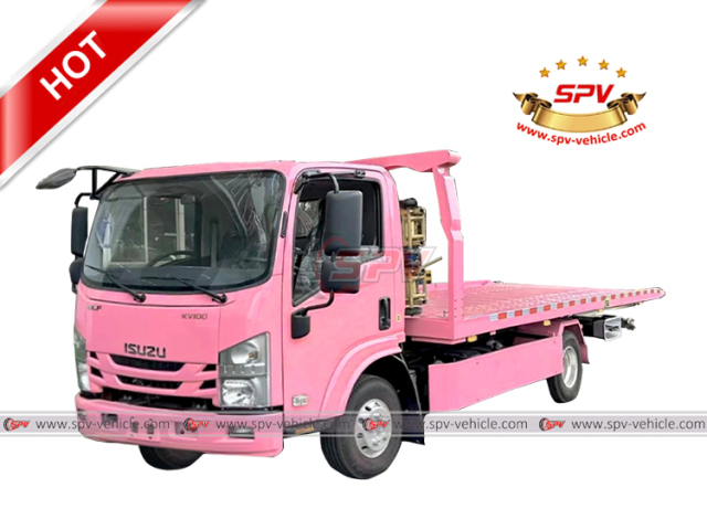 ISUZU 3 Ton Flatbed Towing Truck