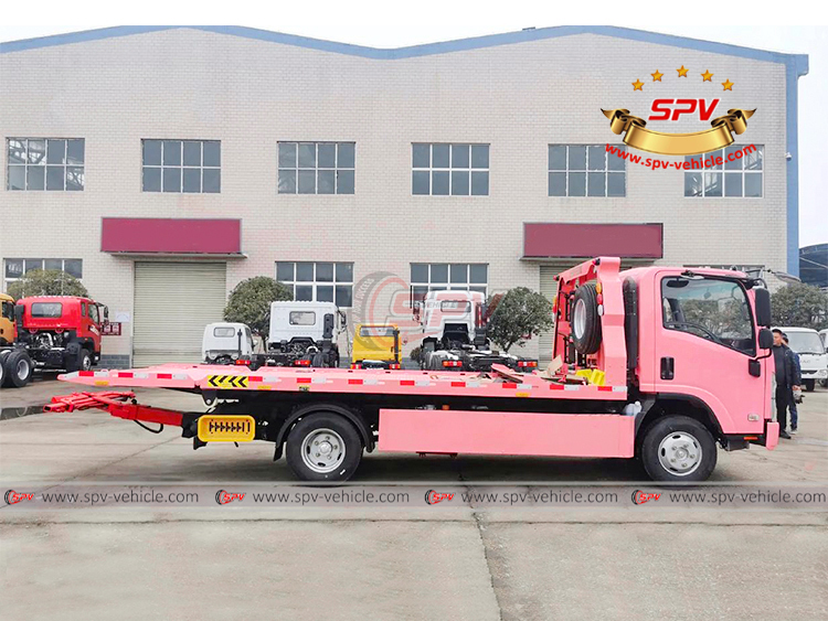 ISUZU 3 Ton Flatbed Towing Truck