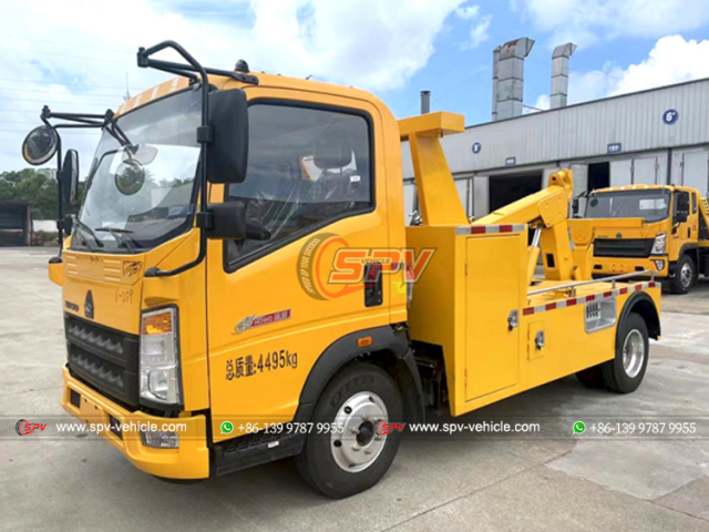 ISUZU 3 Ton Towing Road Wrecker